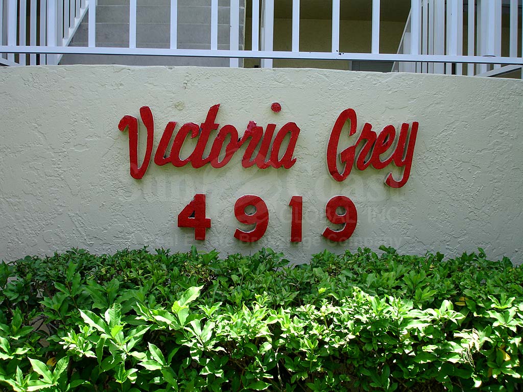 Victoria Grey Signage